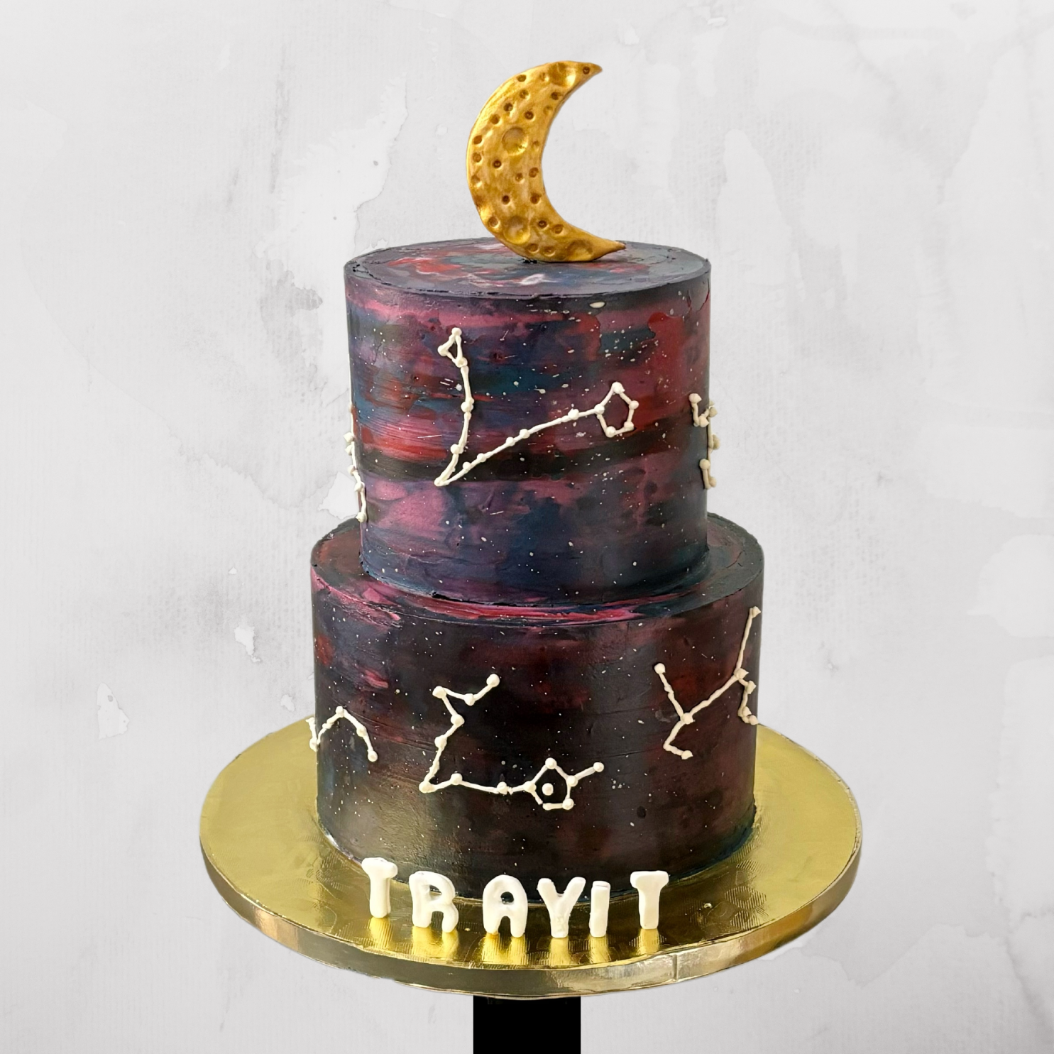 Constellation Galaxy Theme Cake